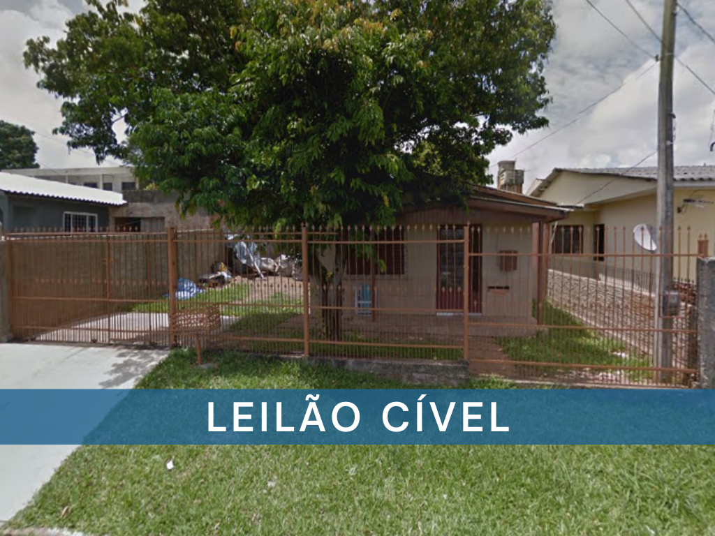 LEILÃO JUDICIAL - 01 CASA EM CACHOEIRINHA/RS