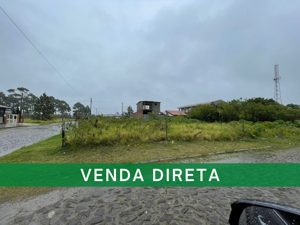VENDA DIRETA - 50% DE UM TERRENO DE 300,00M² NA PRAIA CAPÃO NOVO/RS