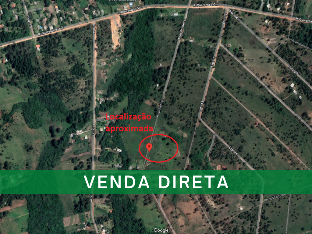 VENDA DIRETA - Um terreno de 805,80m² EM ELDORADO DO SUL/RS