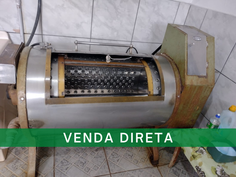 VENDA DIRETA - 01 máquina de lavar roupas industrial - 01 máquina centrifuga industrial - 07 aparelhos de ar-condicionado - 01 TV 14’ CCE