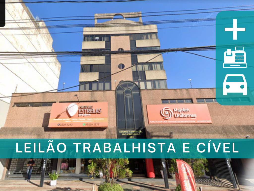 LEILÃO JUDICIAL - DIVERSOS BENS MÓVEIS