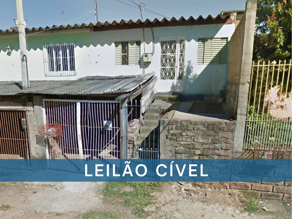 LEILÃO JUDICIAL - UMA CASA EM GRAVATAÍ/RS