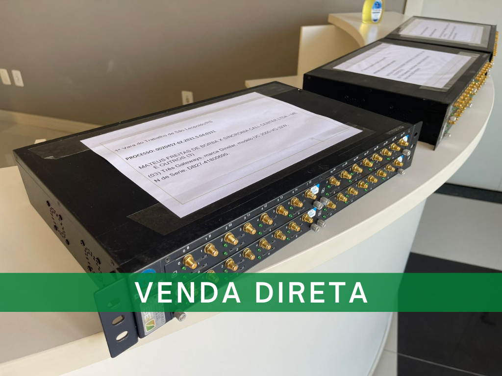 VENDA DIRETA - 03 gateways