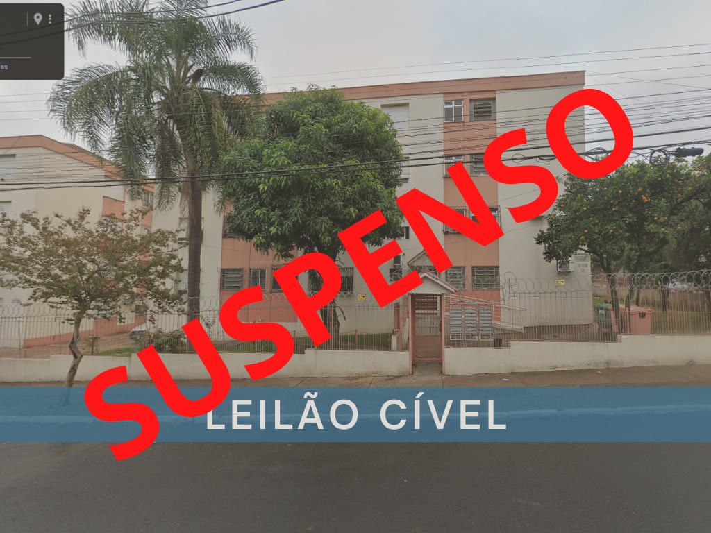 LEILÃO JUDICIAL - APARTAMENTO EM PORTO ALEGRE/RS - BAIRRO JARDIM DONA LEOPOLDINA