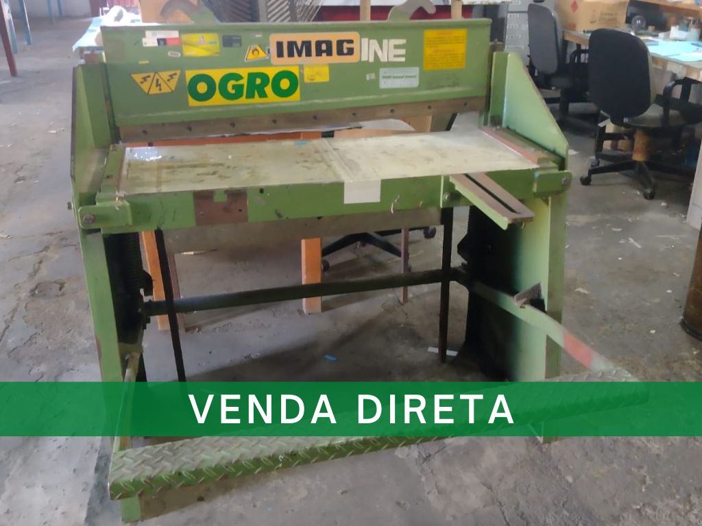 VENDA DIRETA - 01 GUILHOTINA E 02 MESAS DE IMPRESSÃO MANUAL SERIGRAFIA