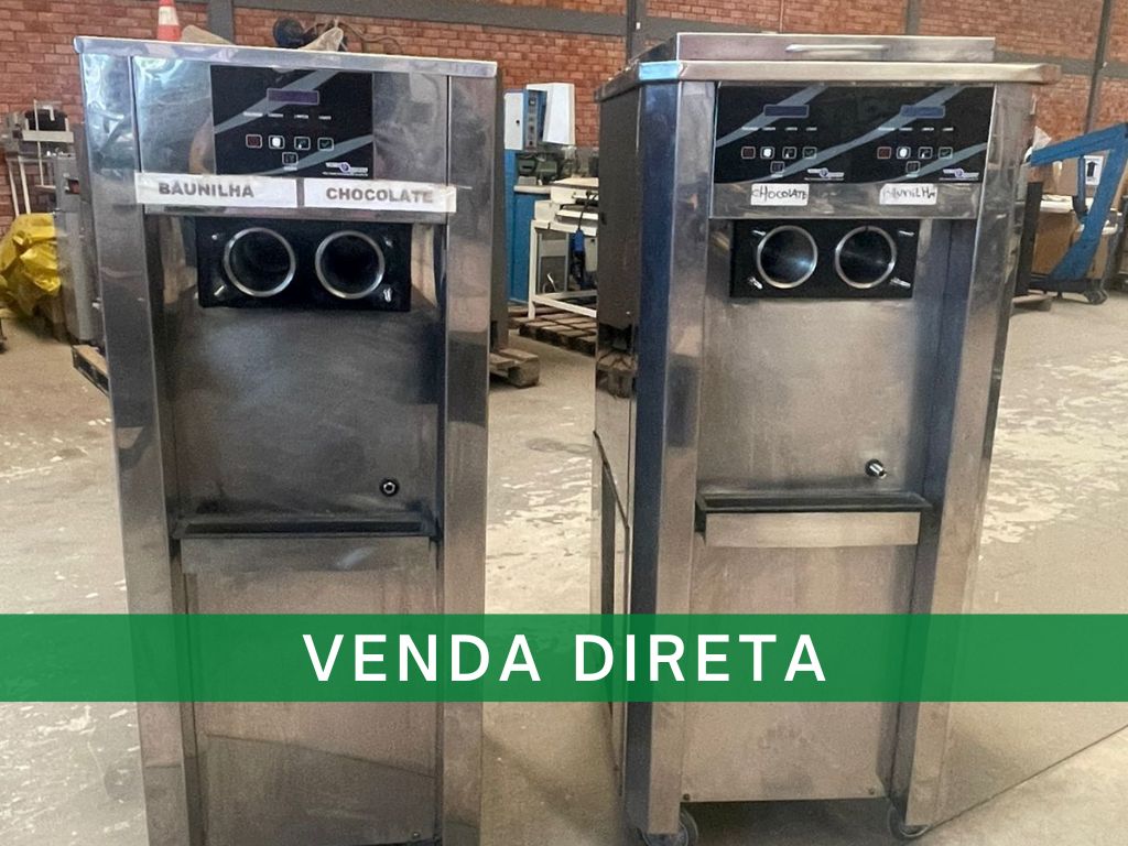 VENDA DIRETA - 02 MÁQUINAS DE FABRICAR SORVETE