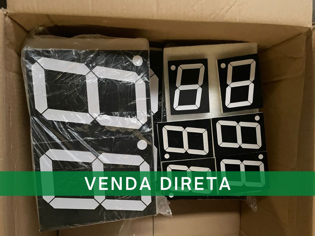 VENDA DIRETA - 540 UNIDADES DE DISPLAY LUMINOSO