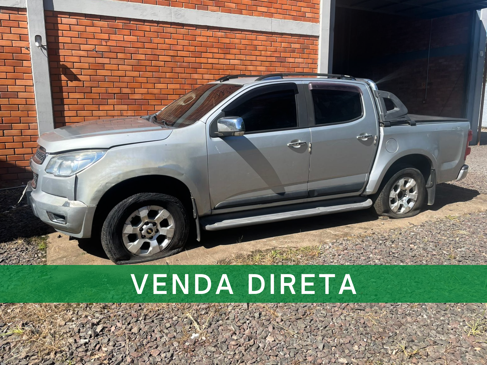 VENDA DIRETA - 01 VEÍCULO CHEVROLET S10, ANO 2014
