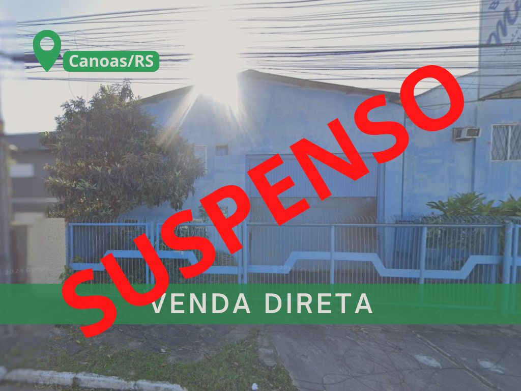 VENDA DIRETA - 01 PAVILHÃO EM CANOAS/RS, NO BAIRRO NITERÓI