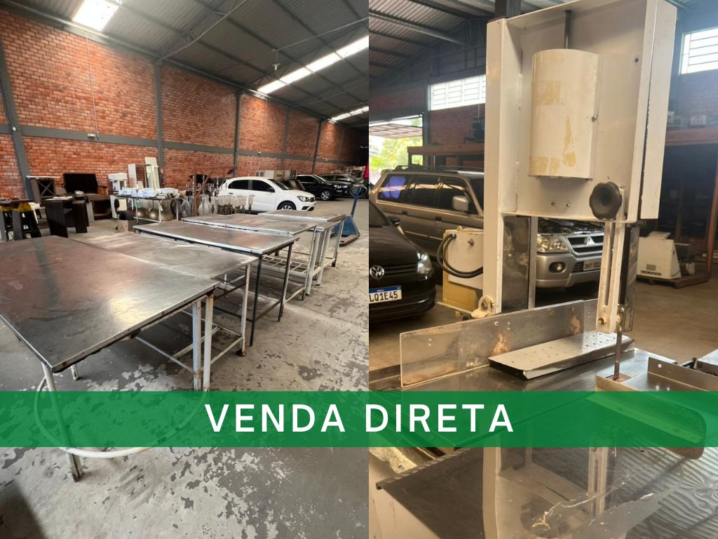 VENDA DIRETA - MAQUINÁRIOS E BENS MÓVEIS DIVERSOS