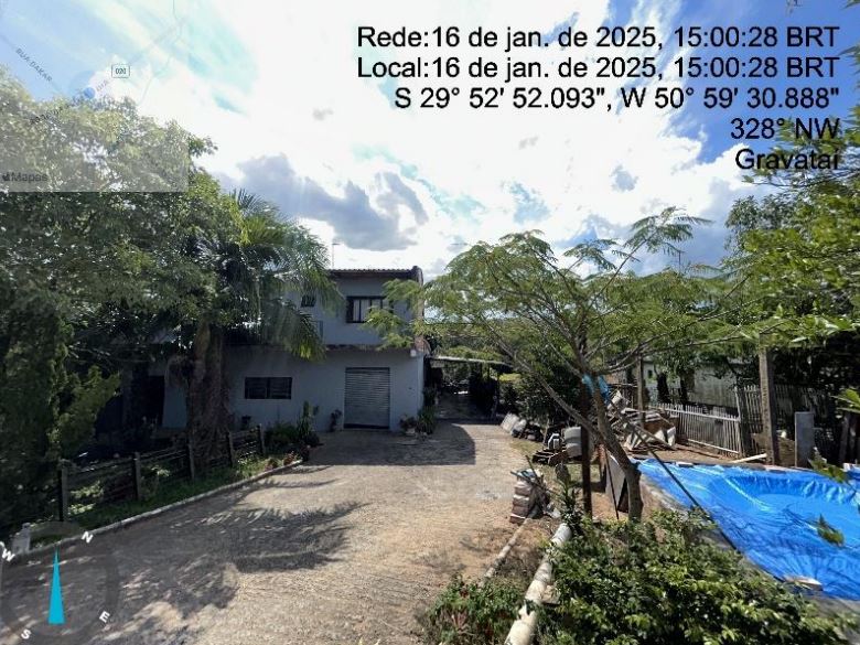 (gravataí/rs) Um Terreno, C/ Benfeitorias, De Aprox. 833,3335m², Dentro De Um Todo Maior, Em Gravataí/rs - Bairro Itacolomi, localizado em Gravataí - RS, bairro Itacolomi