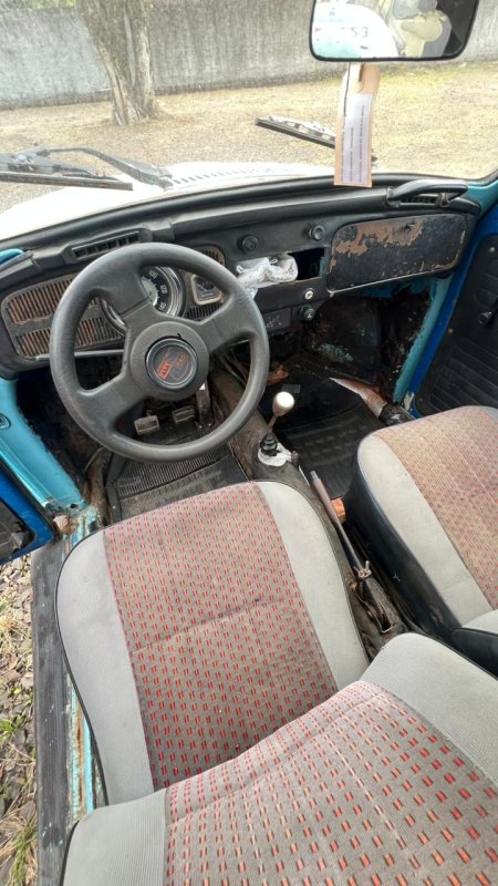LOTE 005 - Veículo VW/FUSCA 1500, ano/mod 1974/1974