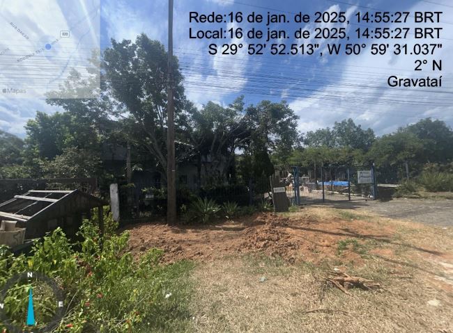 Imagem do imóvel (gravataí/rs) Um Terreno, C/ Benfeitorias, De Aprox. 833,3335m², Dentro De Um Todo Maior, Em Gravataí/rs - Bairro Itacolomi