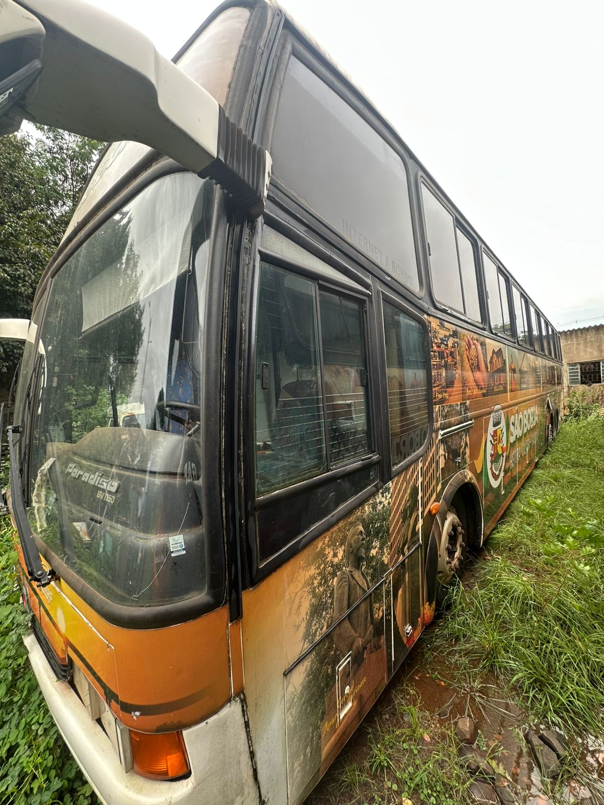 LOTE 020 - Ônibus marca MB, modelo 0-400RSD, ano de fabricação 1996