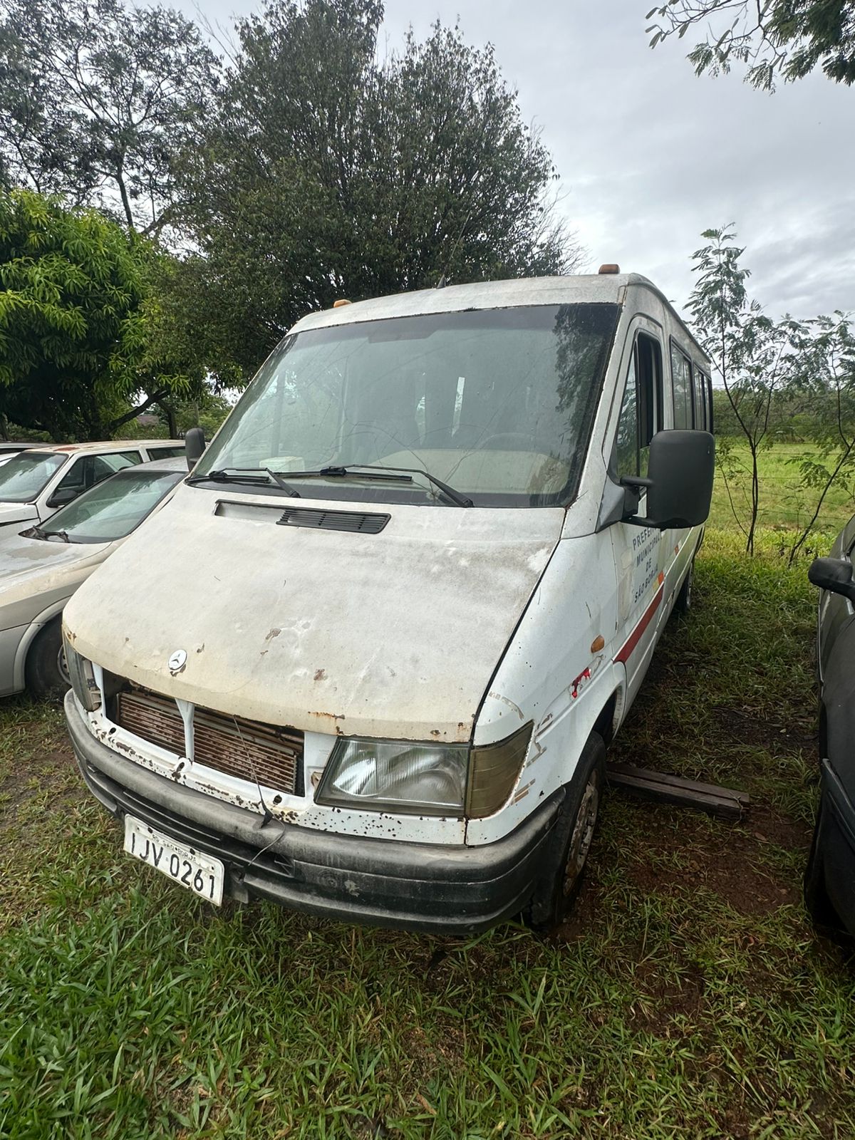 LOTE 015 - Veículo tipo VAN, marca Mercedes Benz, modelo Sprinter 312, ano/modelo de fabricação 2000/2001