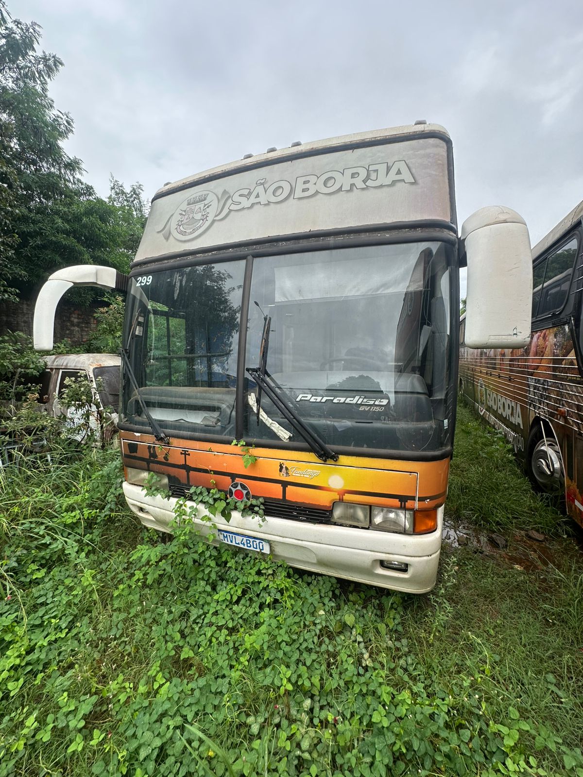 LOTE 020 - Ônibus marca MB, modelo 0-400RSD, ano de fabricação 1996