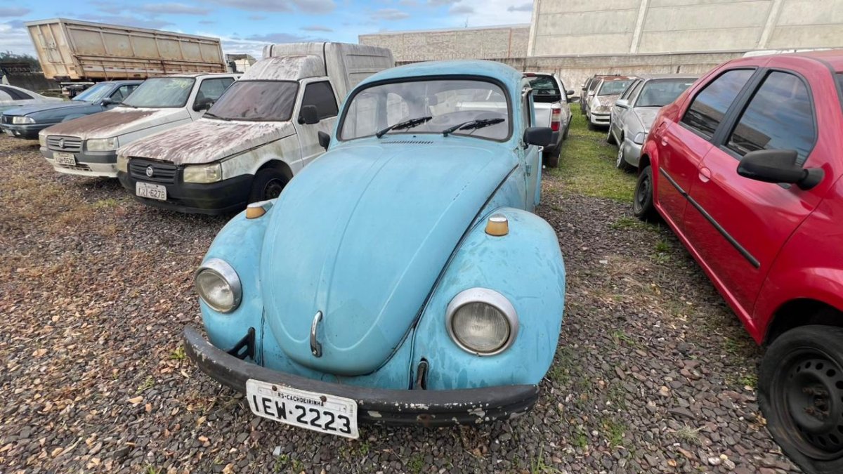 LOTE 005 - Veículo VW/FUSCA 1500, ano/mod 1974/1974