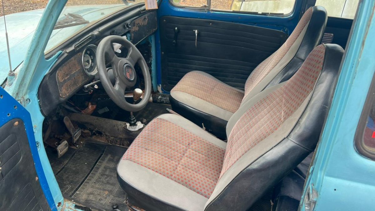 LOTE 005 - Veículo VW/FUSCA 1500, ano/mod 1974/1974