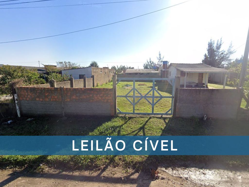 LEILÃO JUDICIAL - TERRENO NO BALNEÁRIO PINHAL/RS
