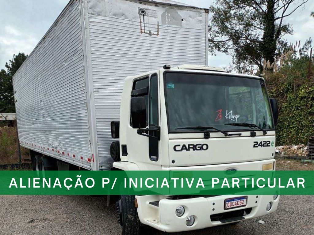 INICIATIVA PARTICULAR (TRT4) - CAMINHÃO FORD CARGO 2422 E. ANO/MOD. 2009